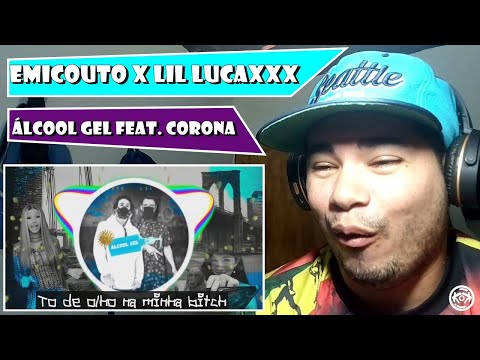 ÁLCOOL GEL feat. CORONA - EMICOUTO x LIL LUCAXXX (PROD. MORTAO VMG) REACT/REAÇÃO
