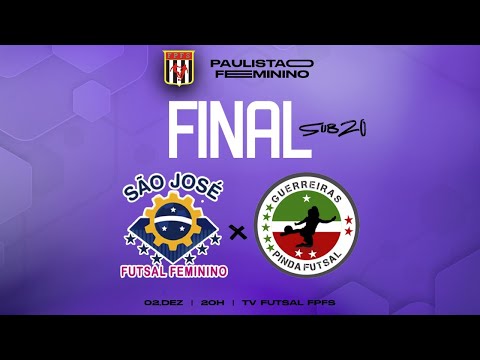 São José Futsal  x Guerreiras de Pinda - FINAL | Estadual Sub 20 Feminino- AO VIVO
