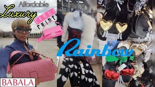 RAINBOW SHOP WITH ME ✨ Perfume Try-On + Valentine’s Fits 💘 | Fendi-Inspired Bag Review (Babalabags)