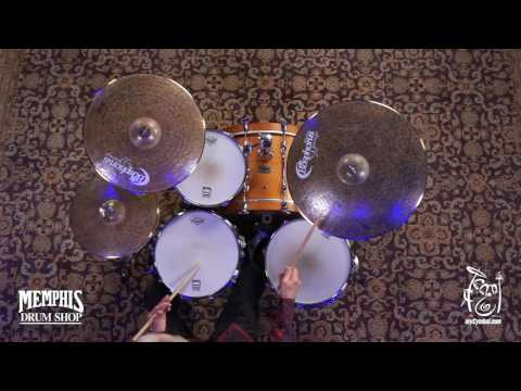 Bosphorus 14" Turk Bright Hi Hat Cymbals - 968/1168g (K14HB-1112916C)