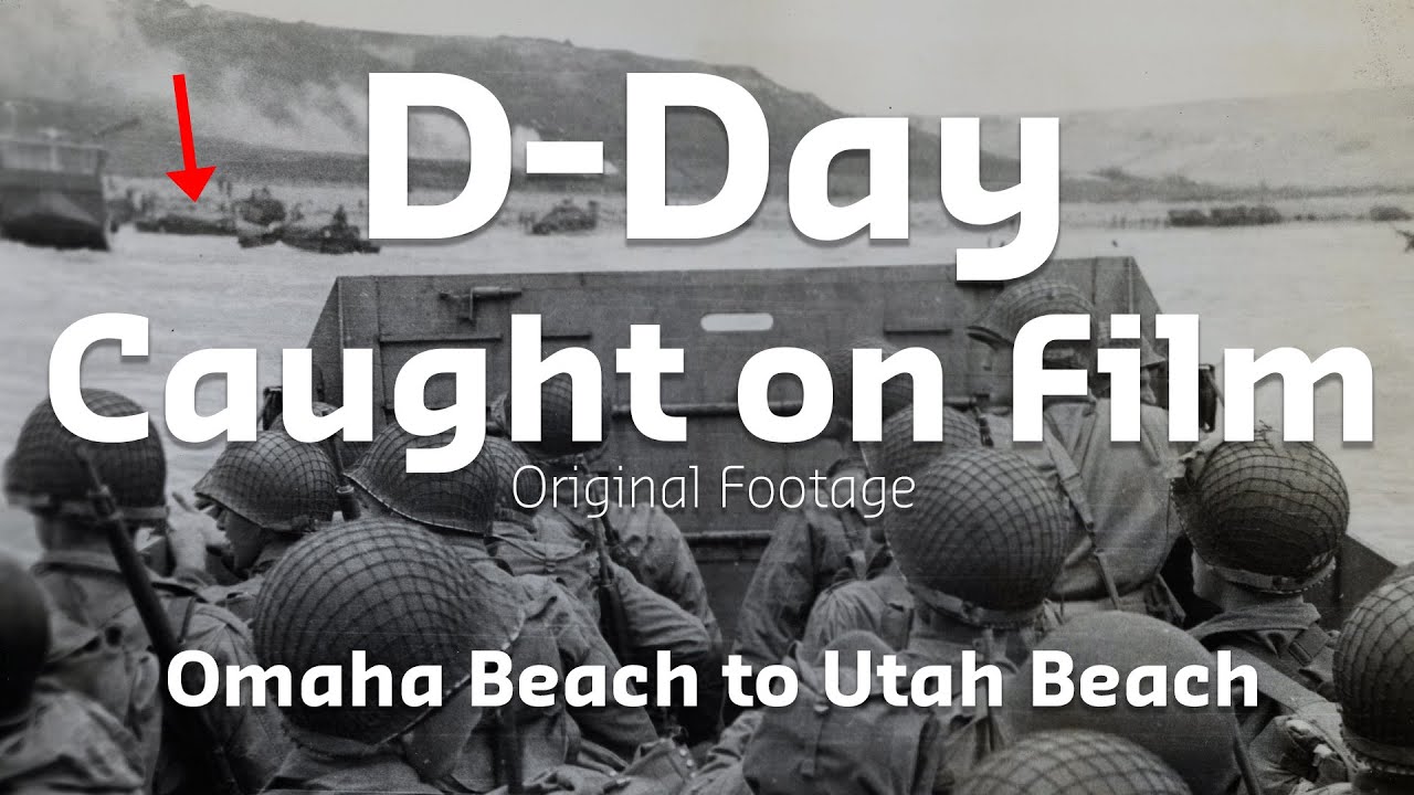The D-Day Cameramen Who Filmed Normandy Invasion on June 6, 1944 - (No AI)