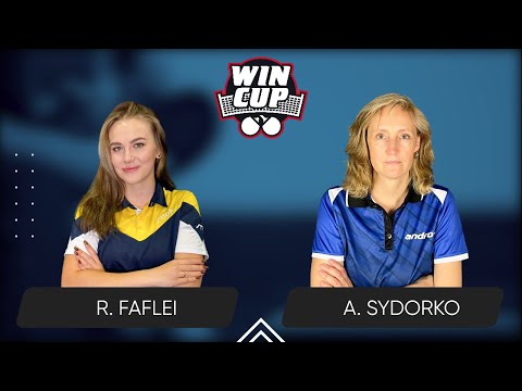 08:30 Romaniia Faflei - Anzhela Sydorko 10.01.2025 WINCUP Women Professional. TABLE 1