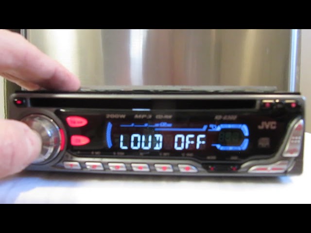 Classic JVC Model No KD-G300 CD Receiver 200watts Output XCond!! in General Electronics in Mississauga / Peel Region