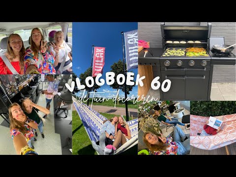 NAAR OBELiNK & DE TUiN DECOREREN & SCHOOL UPDATE & iJSKOFFiE MAKEN || vlogboek 60 || famderooij