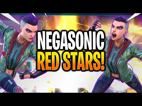 NEGASONIC RED STAR ORB OPENING! - MARVEL Strike Force - MSF
