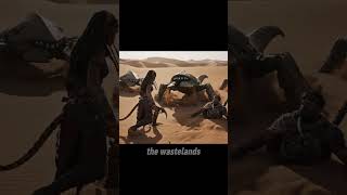 He was running from the sand pirates...
