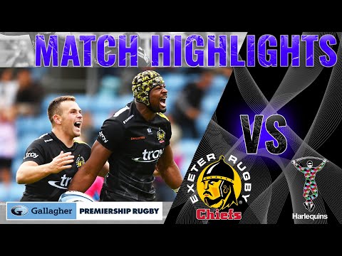MATCH HIGHLIGHTS: Exeter Chiefs v Harlequins