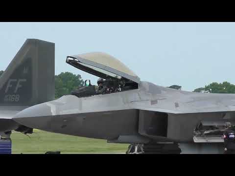 F-22 Raptor Demo Startup