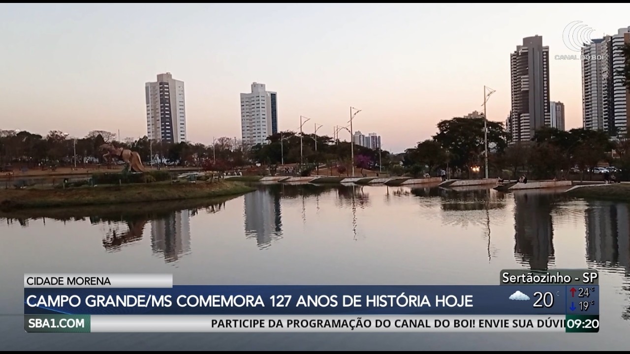 Bom Dia Produtor especial destaca os 127 anos de Campo Grande/MS e fala sobre a pintora Lídia Baís