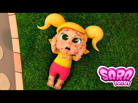 Capa de Desenho Educativo Infantil - 14 Minutos de Historinhas da Sara!!! Em Português Completo