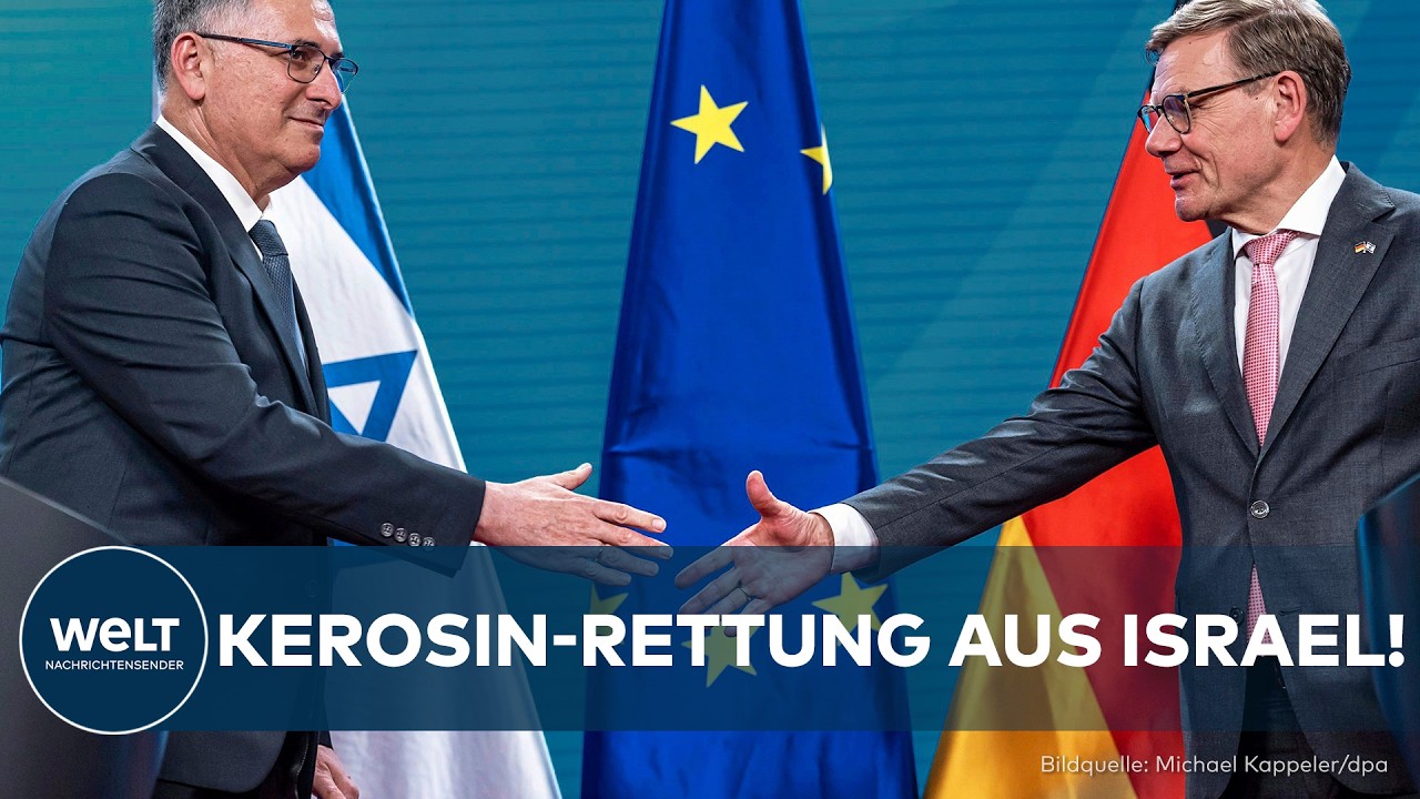 ENERGIE–KRISE: Israel liefert Kerosin nach Deutschland!