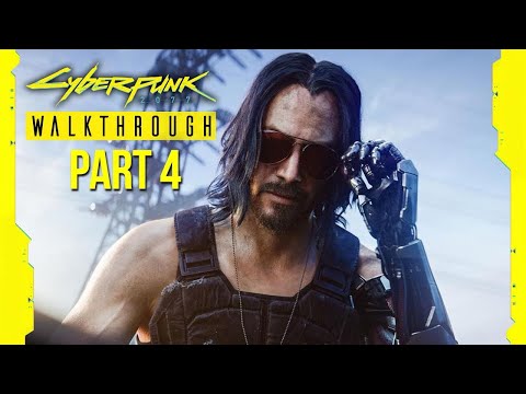 CYBERPUNK 2077 Walkthrough Gameplay Part 4 THE HEIST  (NO COMMENTARY)