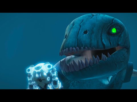 Giant Underwater Dragon! Family Trapped in Chasm! | The Deep Season 1 🦈 Ep 1 | HD Full Episode