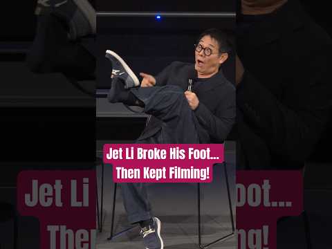 Jet Li Once Broke His Leg... Then Kept Filming Anyway!