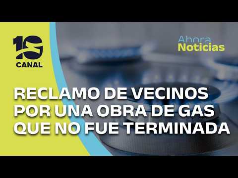 MENDIOLAZA: Tensión por una obra de gas inconclusa hace 20 años