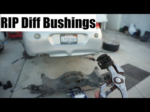How to Replace Your Rear Subframe and Rear Diff Bushings On An Eclipse GSX