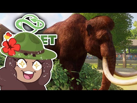 A Massive WOOLLY MAMMOTH Surprise?!🐺 Planet Zoo: Redwood Park • #14