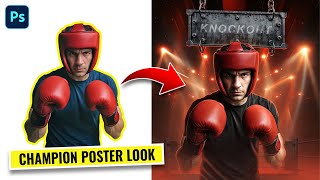 Photoshop Manipulation Tutorial - Boxing Poster Design