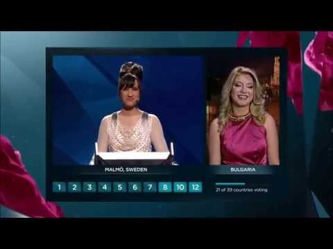 Eurovision 2013 : Vote of Bulgaria (HD) (1080p)
