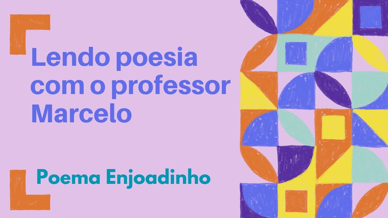 Poema Enjoadinho: Vinícius de Moraes