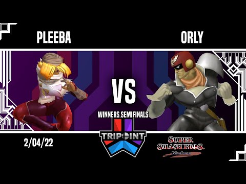 Tripoint Smash 129 - Winners Semifinals - Pleeba(Sheik) Vs. ORLY(Captain Falcon)