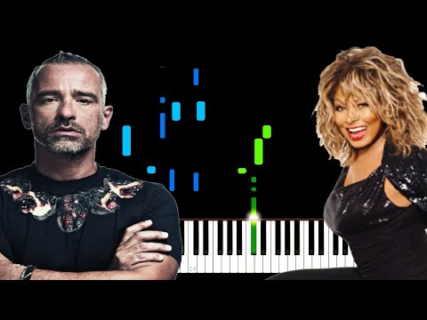 Tina Turner & Eros Ramazzotti - Cose Della Vita Piano Tutorial