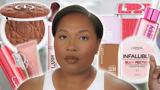 Full Face of Drugstore And High End Makeup so many Surprises! June 2025