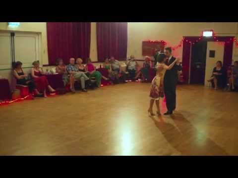 Gustavo Benzecry Sabá  and  Maria Olivera  are  dancing  to  a  tango