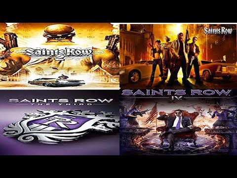 Saints Row 1- 4 all cutscenes