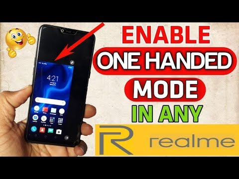 HOW TO ENABLE ONE HANDED MODE IN ANY REALME | Realme tips and tricks | TOSHIN TECH Video