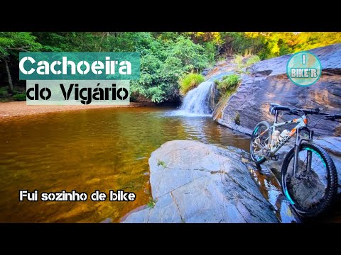 Sozinho de bike na "Cachoeira do Vigário" (Juramento - MG)