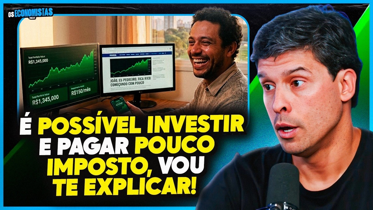 COMO PAGAR MENOS IMPOSTOS INVESTINDO EM AÇÕES | Otávio Guepardo