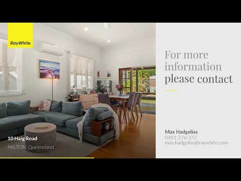 10 Haig Road, Milton, QLD 4064, 3 રૂમ, 2 બાથરૂમ, House