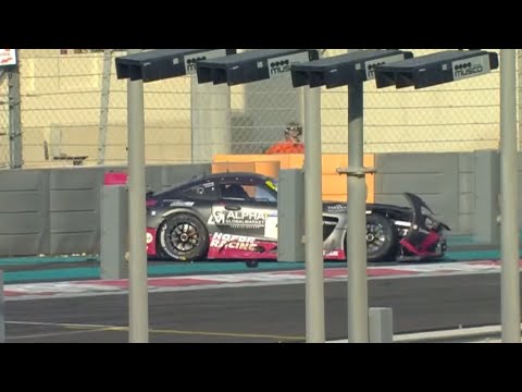 Prinz Big Crash | 24H Series 2026 | 6H of Abu Dhabi Race