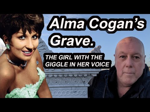 ALMA COGAN THIS IS HER GRAVE. THE GIRL WITH A GIGGLE IN HER VOICE. FAMOUS CELEBRITY  GRAVES.