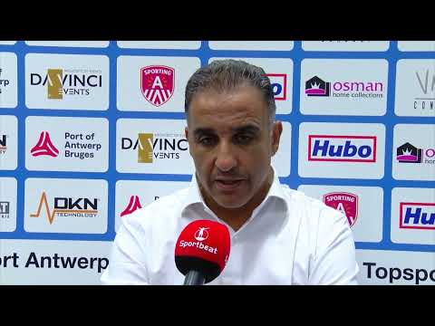 Reactie Karim Bachar na 1 7 verlies met FT Antwerpen vs FULL Hasselt