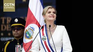 Laura Fernández se juramenta como presidenta de Costa Rica