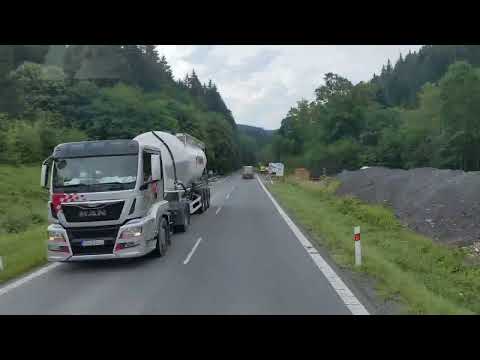 Czech Republic timelapse: 57 Vsetín - Střelná - Slovakia