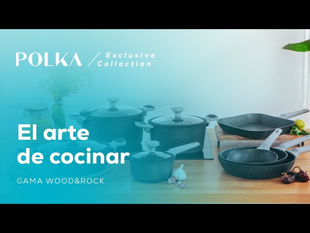 Grillpfanne Cecotec Polka Exclusive Wood&Rock 28cm Aluminium Induktion Antihaft video