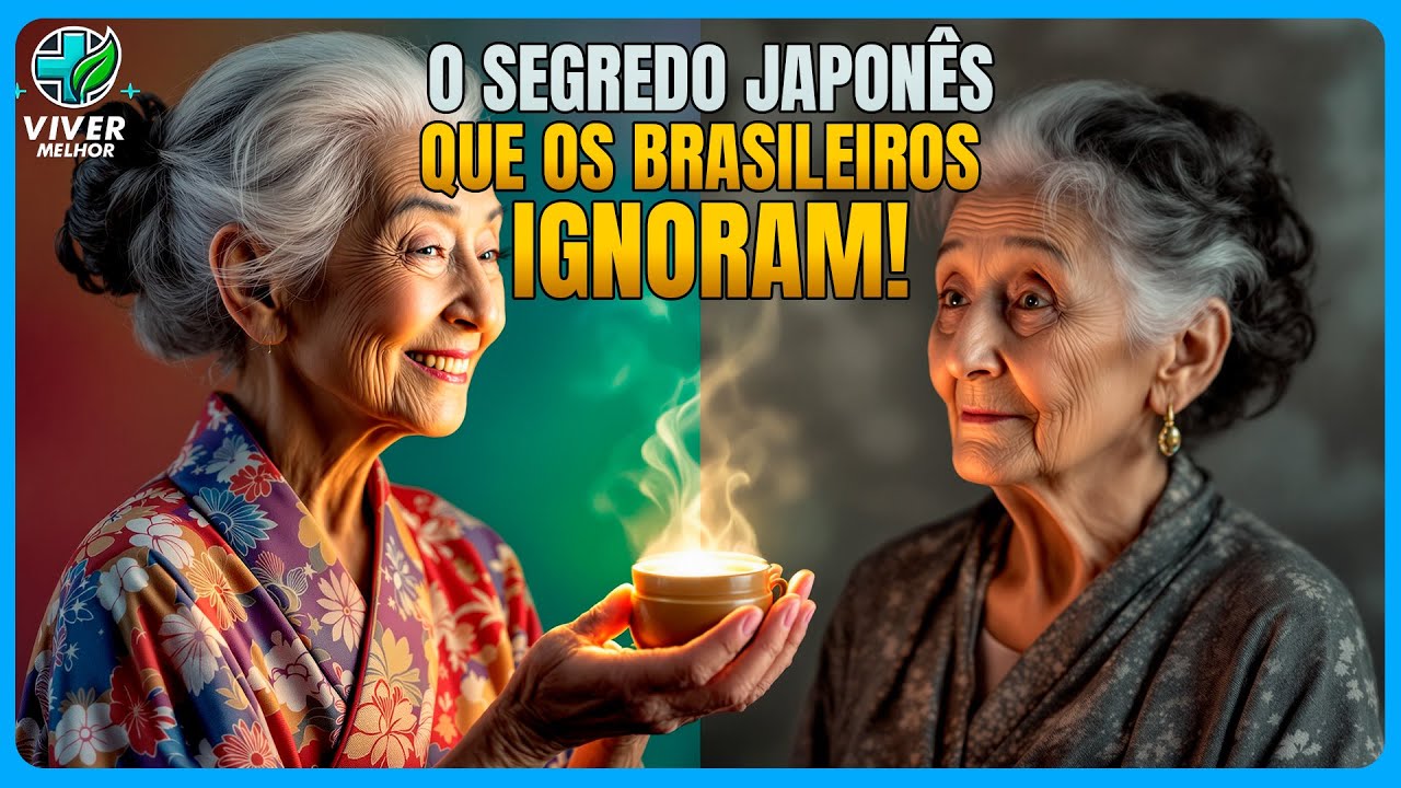 O SEGREDO MILENAR dos JAPONESES para ENVELHECER BEM – Por que os BRASILEIROS IGNORAM?