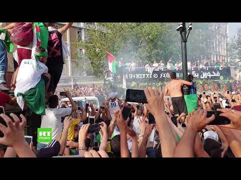 Les Verts de retour en Algérie avec la Coupe d'Afrique des nations