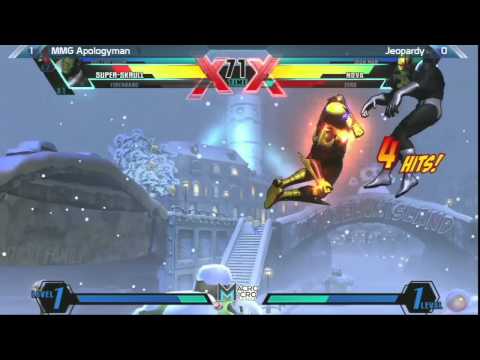 UMVC3: Jeopardy vs MMG Apologyman - Losers Finals - Alpha Clash 12