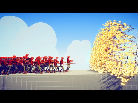 100x PAINTER vs EVERY GOD - Totally Accurate Battle Simulator TABS