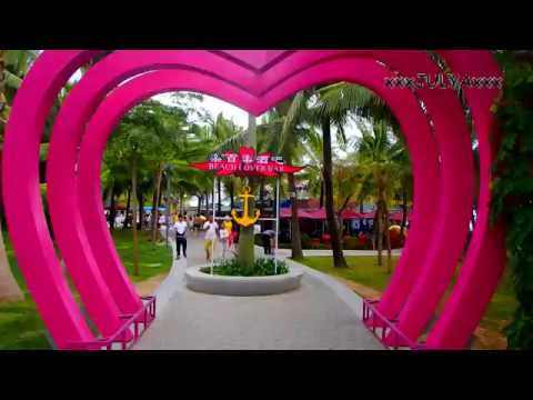 ПРОГУЛКА ПО НАБЕРЕЖНОЙ БУХТЫ ДАДУНХАЙ, КИТАЙ, ХАЙНАНЬ, САНЬЯ