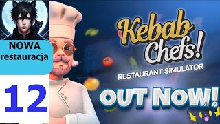 Kebab Chefs! - Restaurant Simulator #12 /Nowy budynek stare nawyki  z Grafi i Feluś :)