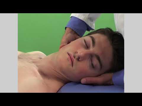 Cervical spine examination, general clinical exam of the neck