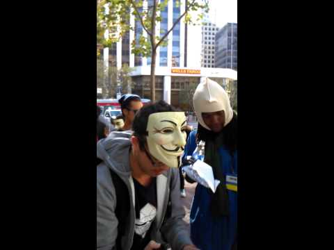 Anonymous Million Mask March San Francisco 2013