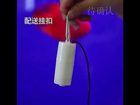 Компрессор ЮСБ для аквариума USB работает от PowerBank черный - фото 1 - id-p1992886608