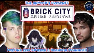 THE ARMY WENT TO BRICK CITY CON!!! #anime #convention #cosplay #demonslayer #viral