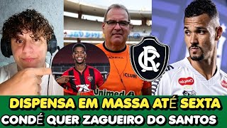 REMO QUER JOGADOR DO SANTOS - LISTÃO DE DISPENSA ATE SEXTA - GOLEIRO CHAMANDO ATENÇÃO DOS TIMES 